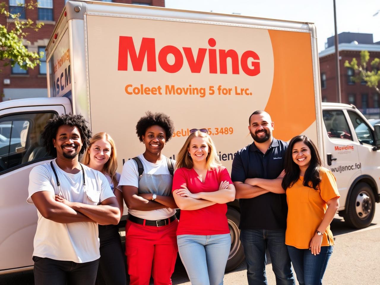 Morris Moving Company crew in Boston
